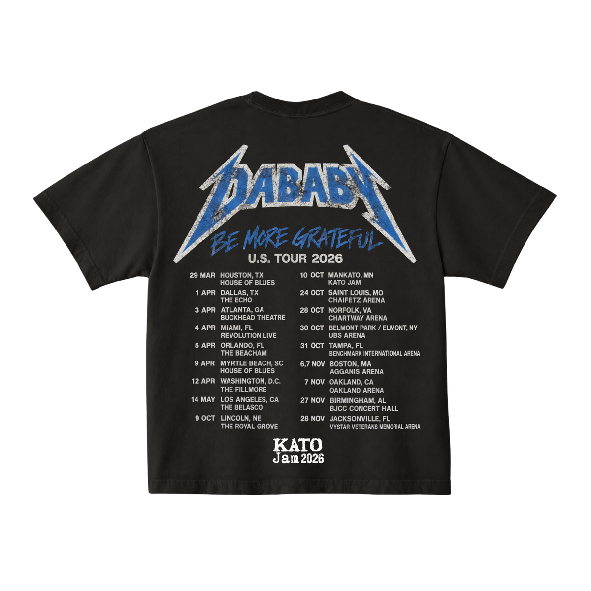DaBaby Mankato 10.10.26 Tee