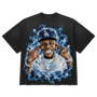 DaBaby LA Cap Vintage Distressed Tee