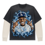 DaBaby LA Cap Layered Long Sleeve