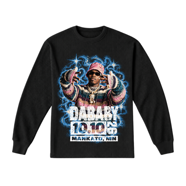 DaBaby Mankato 10.10.26 Thermal Long Sleeve