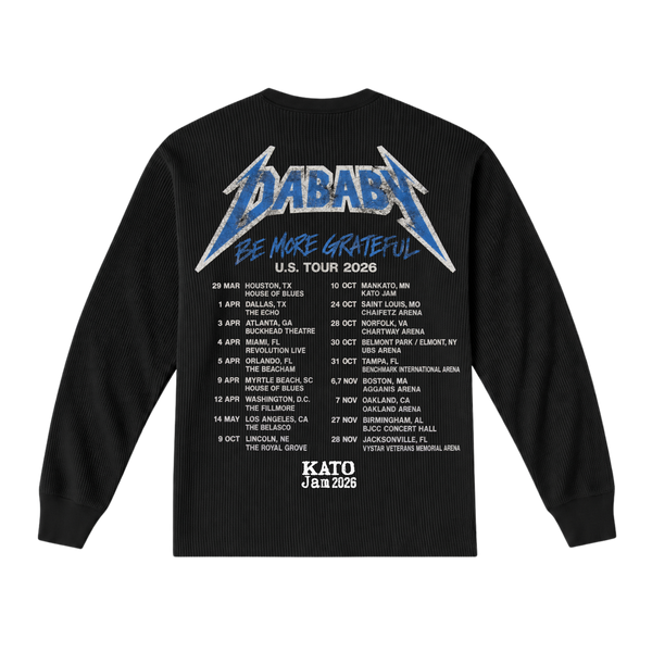 DaBaby Mankato 10.10.26 Thermal Long Sleeve
